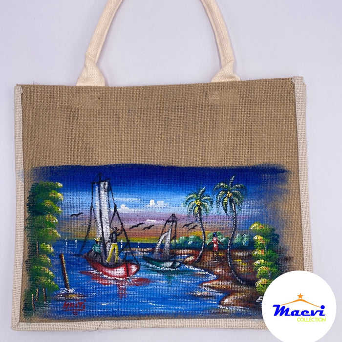 Maevi Collection Paint Beach Bag